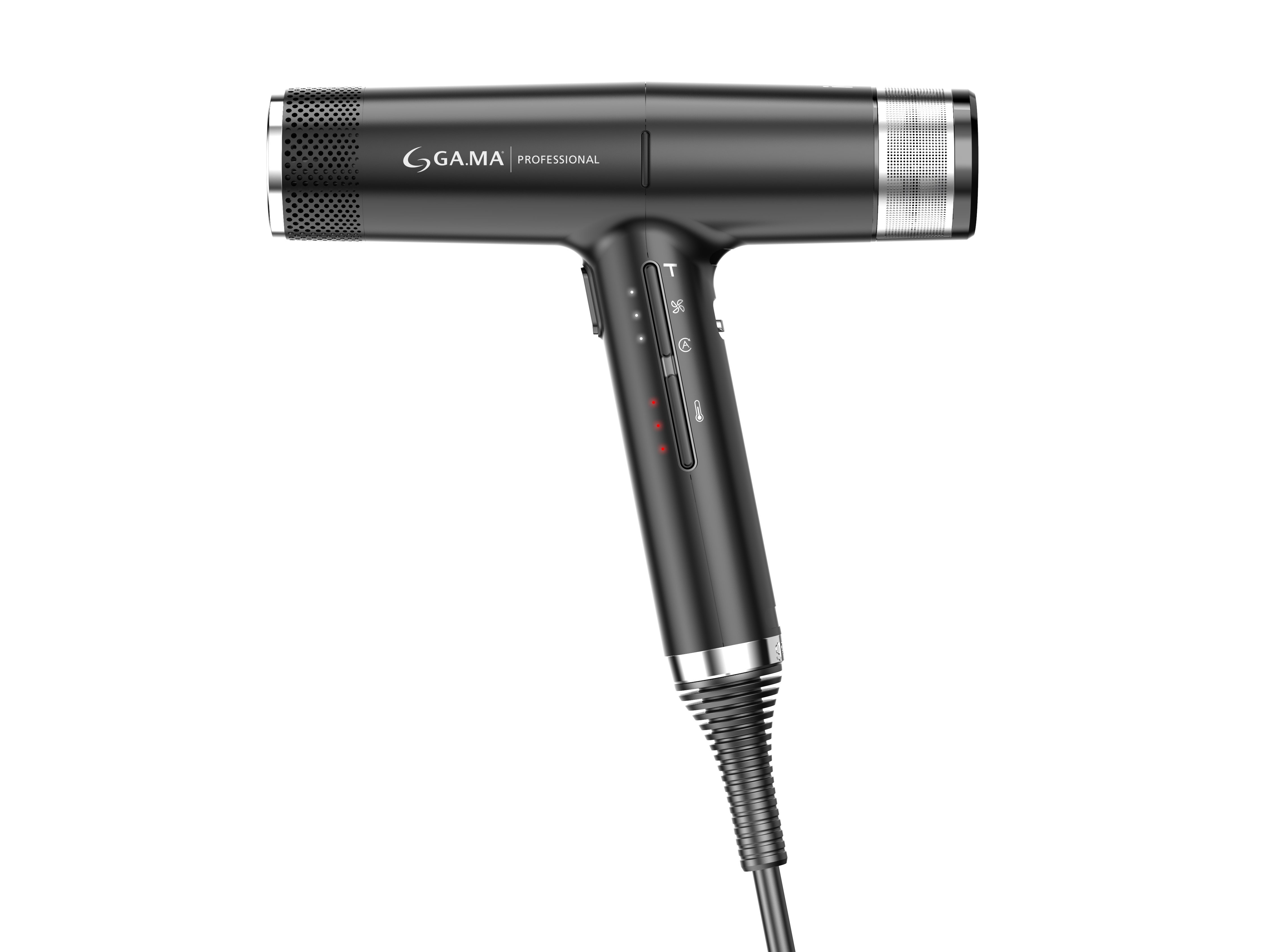 GA.MA iQ-2 Perfetto Hair Dryer - Black | bellaffair.com
